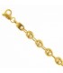 Bracciale Raggi Catena Maglia Marina in Oro Giallo 9kt