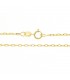 Collana Raggi Catena in Oro Giallo 9kt