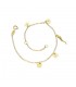 Bracciale Raggi Ciondoli Portafortuna in Oro Giallo 9kt