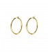 copy of Orecchini Donna Raggi Oro Giallo 9k Cerchi Bombati 30mm