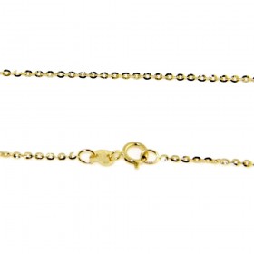 Collana Brillantata in Oro Giallo 9kt