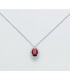 Girocollo Miluna Rubino 0,84 ct Oro 18kt Diamanti 0,135ct CLD4102