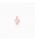 Le Bebé Lock Your Love Charm Cuore Oro Rosa 9 KT LBB163