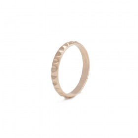 Anello Donna Cuori & Frecce Piramide Oro Rosa 9k GAPIR