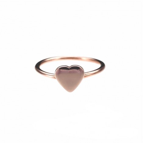 Anello Donna Cuori & Frecce Cuore Oro Rosa 9k GACUO