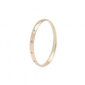 Anello Donna Slim Forato Oro 9k SLGAD