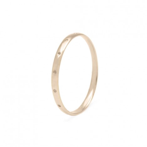 Anello Donna Slim Forato Oro 9k SLGAD