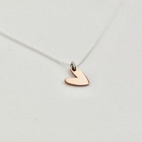 Girocollo Donna Cuore Oro Rosa 9k SGIRCUOG