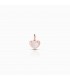 Le Bebé Lock Your Love Charm Cuore Oro Rosa 9 KT LBB163