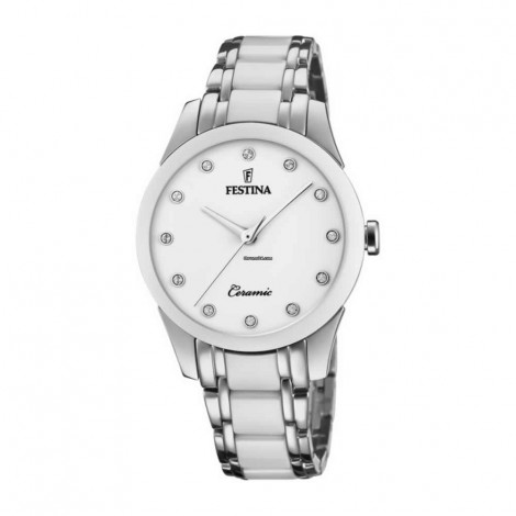 Orologio Donna Festina Solo Tempo Ceramic Bianco F20499/1