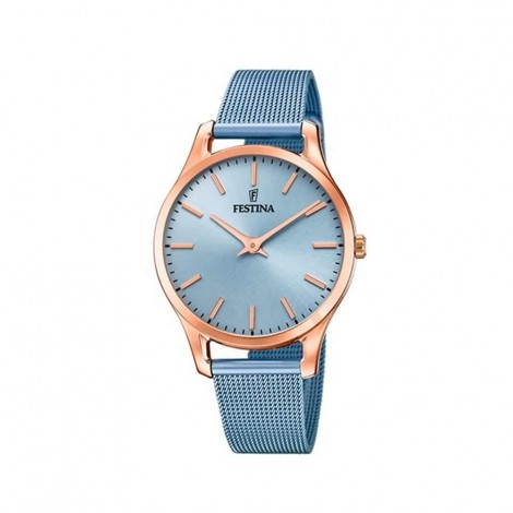 Orologio Donna Festina Solo Tempo Maglia Milano Azzurro F20507/2