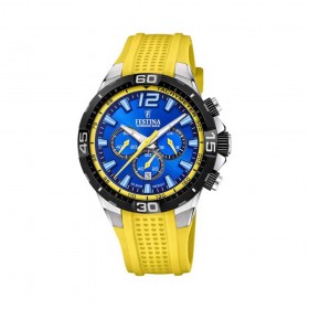 Orologio Uomo Festina Cronografo Chrono Bike Giallo 45 mm F20523-5