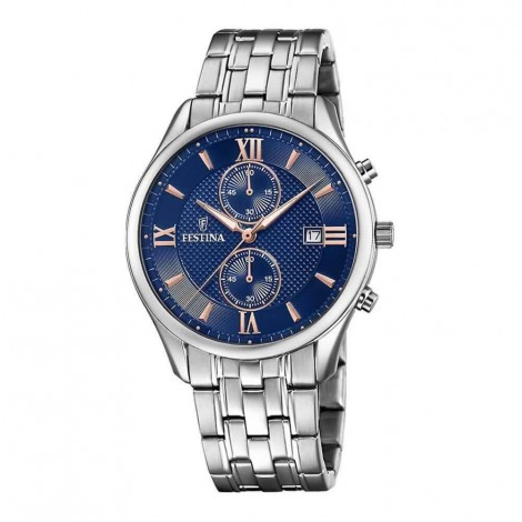 Orologio Uomo Festina Timeless Chrono Blu F6854-6