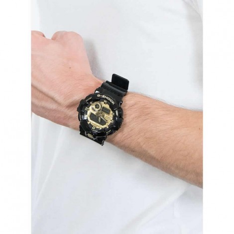 Orologio Casio Uomo G-Shock Multifunzione Nero Gold GA-710GB-1AER