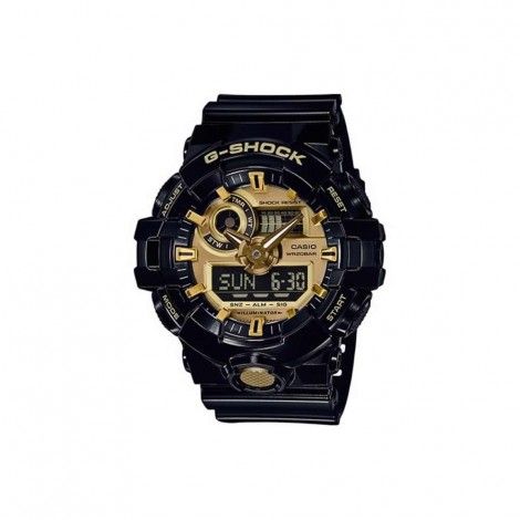 Orologio Casio Uomo G-Shock Multifunzione Nero Gold GA-710GB-1AER