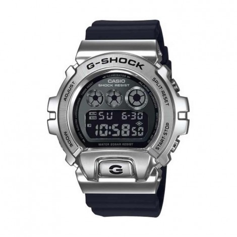 Orologio Casio Uomo G-Shock Multifunzione Nero Silver GM-6900-1ER