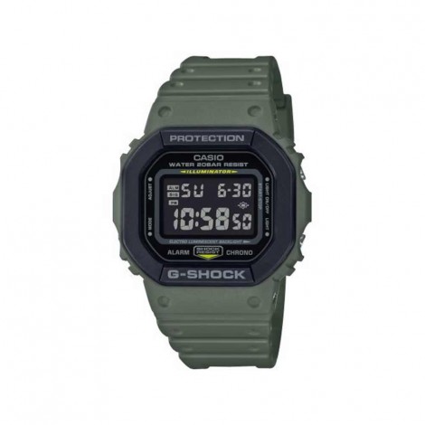 Orologio Casio Collection Multifunzione Nero Verde DW-5610SU-3ER