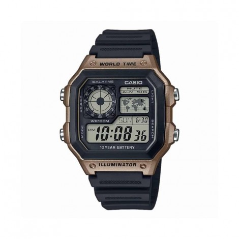 Orologio Casio Vintage Nero Bronze AE-1200WH-5AVEF