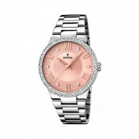 Orologio Donna Festina Mademoiselle Acciaio/Strass/Rosa F16719/3