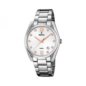 Orologio Donna Festina Boyfriend Solo Tempo Silver Rosa 36mm F16790/A