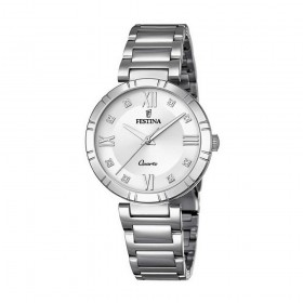 Orologio Donna Festina Mademoiselle Silver/Strass/Bianco  F16936/A
