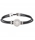 Bracciale Unisex Tuum Settedoni Fortitudo in Nappa BRDIF90CPND