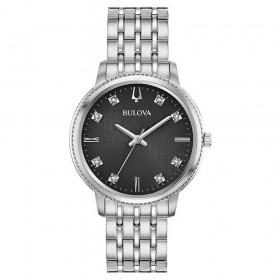 Orologio Bulova Donna Classic Diamanti Madreperla Nero 96P205