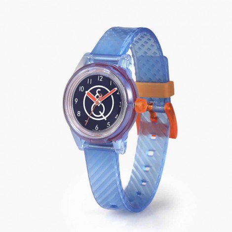 Orologio Smile Solar Mini Blu e Arancione Resina 32mm RP01J010Y