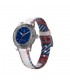 Orologio Smile Solar Bianco e Blu con Dettagli Multicolor RP01J020Y