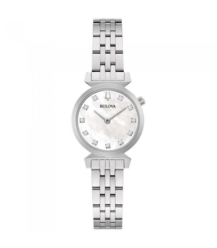 Orologio Donna Bulova Solo Tempo Regatta Lady Acciaio 96P224 Orologio Donna Bulova Solo Tempo Regatta Lady Acciaio 96P224