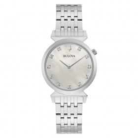 Orologio Donna Bulova Solo Tempo Regatta Lady Acciaio 30mm 96P216