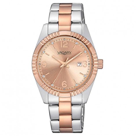 Orologio Donna Vagary Timeless Lady Gold Rose e Acciaio IU2-294-31