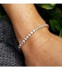 Bracciale Tennis Donna Raggi Argento 925 Rosato e Zirconi