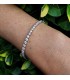 Bracciale Tennis Donna Raggi Argento 925 e Zirconi