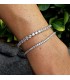 Bracciale Tennis Donna Raggi Argento 925 e Zirconi