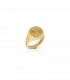 Anello OPS Icon Argento 925 Gold Zircone Azzurro OPS-ICG03-08