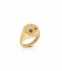 Anello OPS Icon Argento 925 Gold 3 Zirconi Mix OPS-ICG04-08
