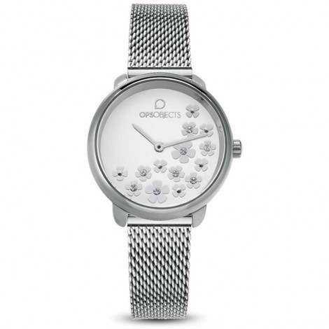 Orologio Donna Ops Objects Bold Flower Crystal - Bianco OPSPW-591