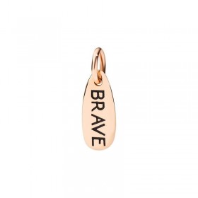 Dodo Tag Brave Oro Rosa 9kt DM1/9/BRAVE/K