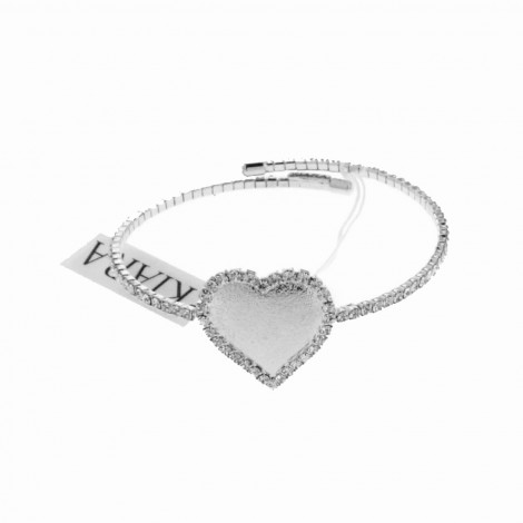 Bracciale Kiara Donna Cuore Satinato KBRD1730B