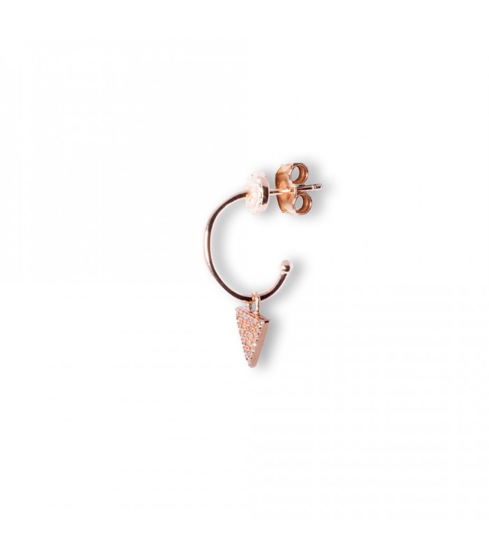 Monorecchino Donna Raggi Argento 925 Rosato Freccia Monorecchino Donna Raggi Argento 925 Rosato Freccia