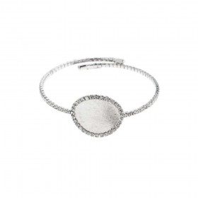 Bracciale Kiara Donna Tondo Satinato KBRD1731B