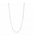 Collana Donna Miluna Miss Italia Argento 925 90cm Ovali Perle PCL6073B