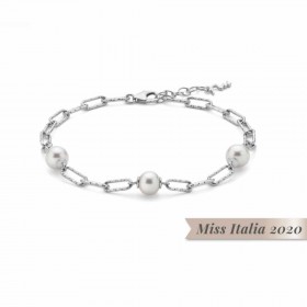 Bracciale Donna Miluna Miss Italia 3 Perle  PBR32000