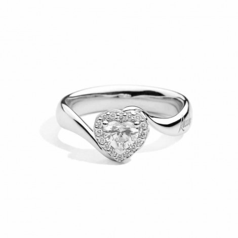 Anello Donna Re Carlo Solitario Valentine Diamante 0,41ct R67SC002/040