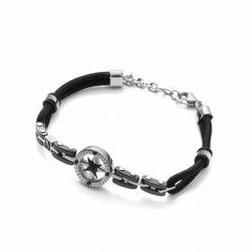 Bracciale Uomo Cesare Paciotti Corda e Ceramica 4UBR2741