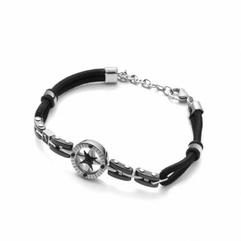 Bracciale Uomo Cesare Paciotti Corda e Ceramica 4UBR2741