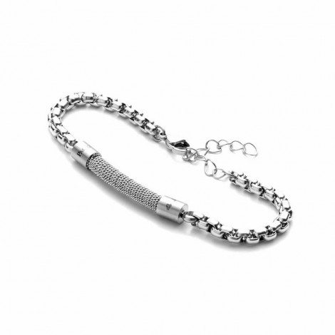 Bracciale Uomo Cesare Paciotti Spirale Acciaio 4UBR3521