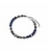 Bracciale Uomo Cesare Paciotti Artisan Flower Labradorite e Lapis 4UBR2903