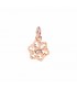 Ciondolo Dodo Fiocco di Neve Oro Rosa 9Kt Diamante 0,17ct DMC0025SNOWXDB09R